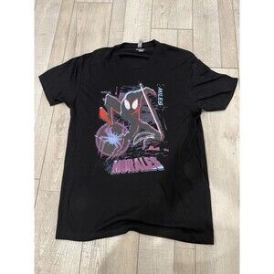 Marvel Spider-Man Men's Across the Spider-Verse Miles Morales Sz Large T-Shirt